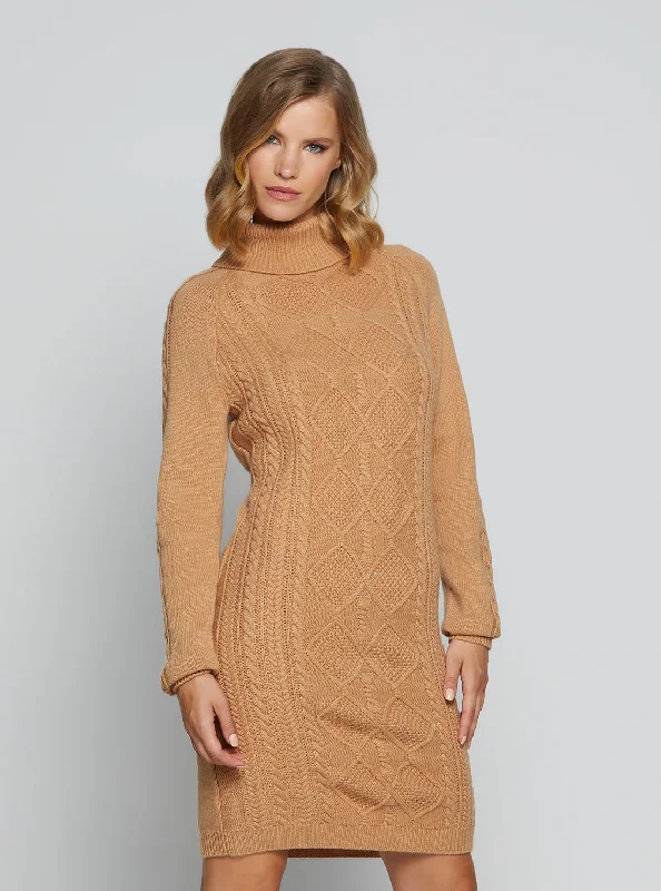 Women's Clothing For Holiday Travel Trend Alert Eco Tan Elisabeth Knit Mini Dress