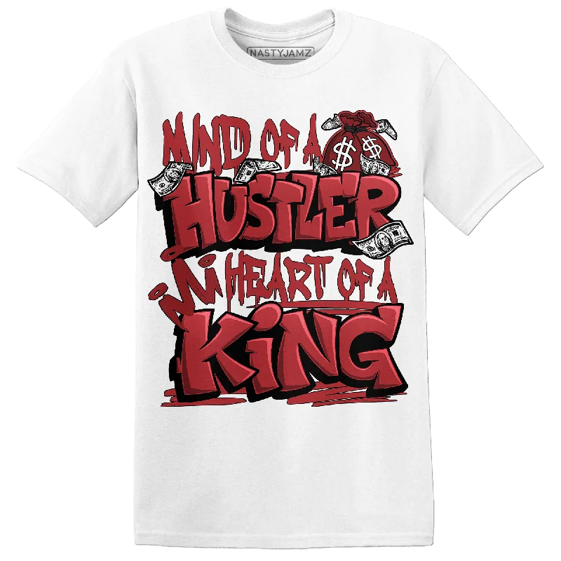 Lightweight And Breathable Unisex Wear Hot Styles NastyJamz Cherry 12s T-Shirt Match Hustler Heart King