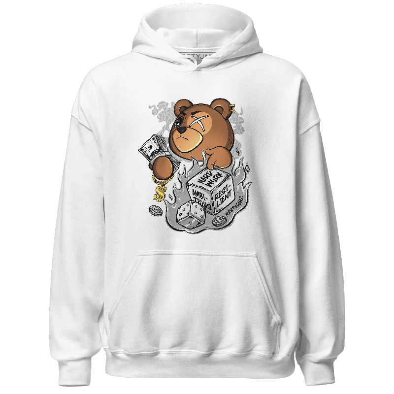 Sleek And Stylish Unisex Outerwear The Latest Fashion Trends NastyJamz Craft Ivory 3s Hoodie Match Hustle Casino BER