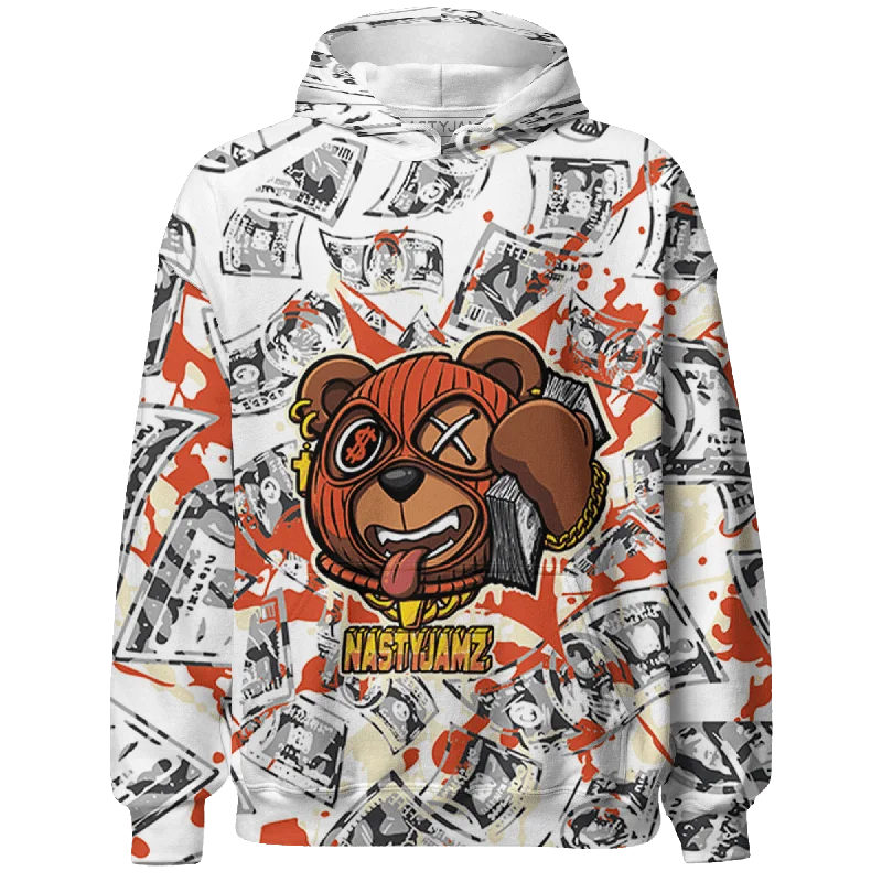 High-Quality Unisex Fashion Basics Limited Time Offers NastyJamz Georgia Peach 3s Hoodie Match Money Motive BER All-Over Print