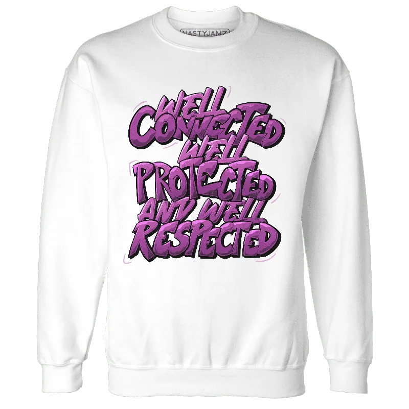 Urban-Inspired Unisex Fashion Pieces Comfort Meets Fashion NastyJamz GS Hyper Violet 4s Sweatshirt Match WELL