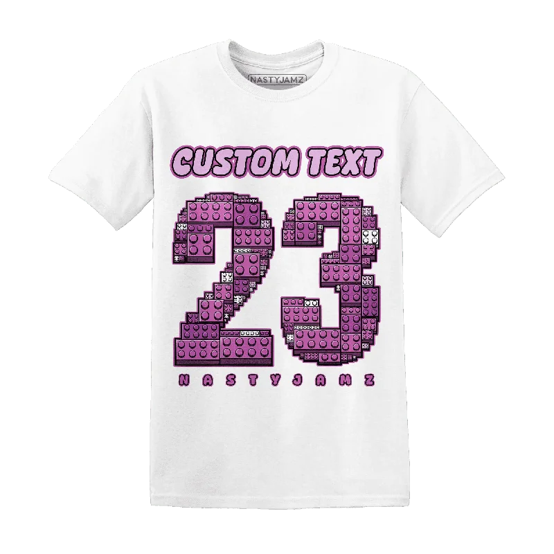 Fashion-Forward Unisex Apparel Premium Style NastyJamz GS Hyper Violet 4s T-Shirt Match Number 23 Custom Text