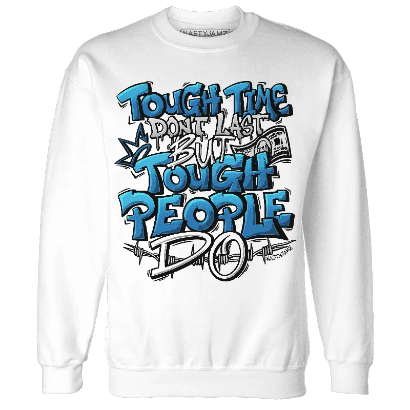 Urban-Inspired Unisex Fashion Trends Timeless Elegance Sale NastyJamz Industrial Blue 4s Sweatshirt Match Tough People Never Fall