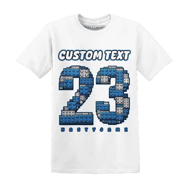 Sustainable Gender-Neutral Apparel Stylish Savings NastyJamz Industrial Blue 4s T-Shirt Match Number 23 Custom Text