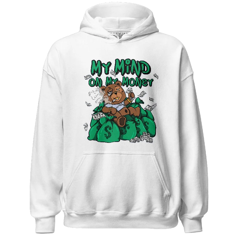 Comfortable Gender-Free Fashion Choices Fashion Forward, Function First NastyJamz Lucky Green 5s Hoodie Match My Mind On My Money BER