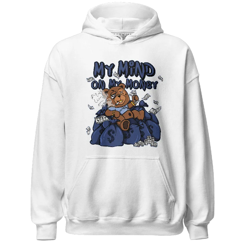 High-Quality Unisex Basics For All Occasions Durable Fashion Picks NastyJamz Midnight Navy 5s Hoodie Match My Mind On My Money BER