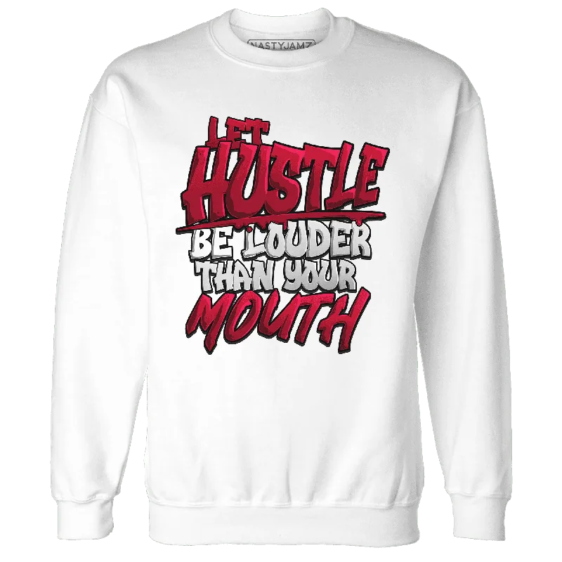 Relaxed-Fit Unisex Clothing Options Browse Our Top Products NastyJamz Retro Red Taxi 12s Sweatshirt Match Hustle Louder