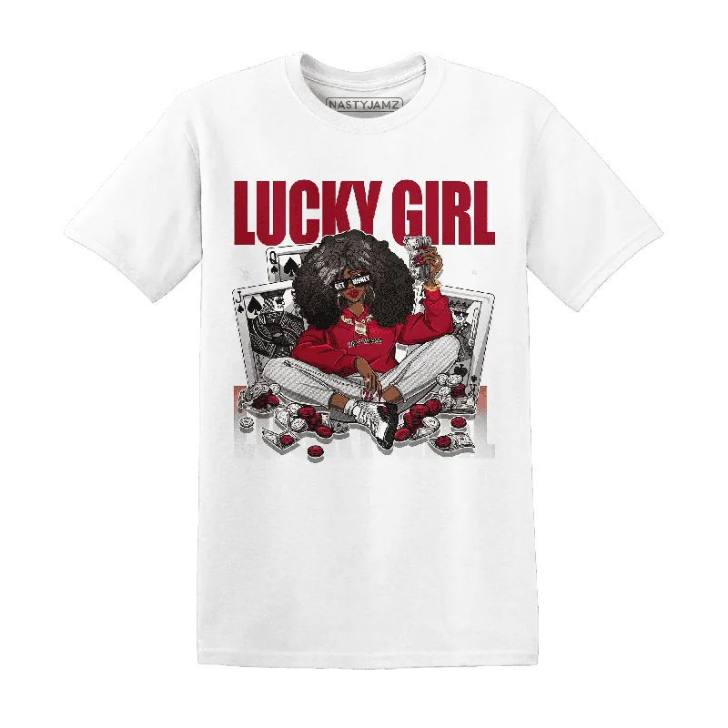 Modern Unisex Clothing For Any Occasion Seize Bargains NastyJamz Retro Red Taxi 12s T-Shirt Match Lucky Girl