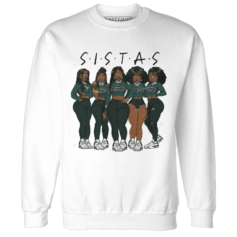 Fashion-Forward Gender-Neutral Outfit Ideas Seasonal Style Discounts NastyJamz Oxidized Green 4s Sweatshirt Match Sistas Melanin Girl