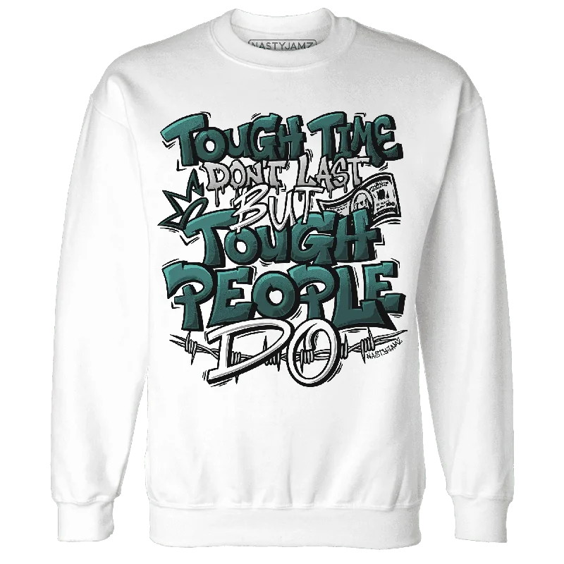 Oversized Unisex Apparel For Effortless Style Avant-Garde Style Promotions NastyJamz Oxidized Green 4s Sweatshirt Match Tough People Never Fall