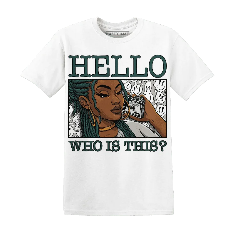 Effortless And Modern Unisex Dressing Contemporary Fashion Sale NastyJamz Oxidized Green 4s T-Shirt Match Hello Girl