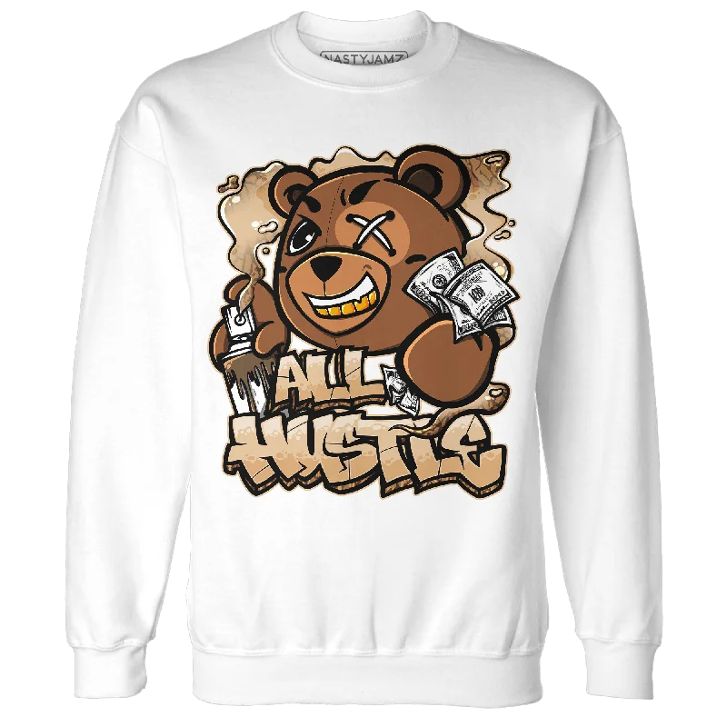 Soft And Breathable Unisex Loungewear Fashion Forward NastyJamz Palomino 3s Sweatshirt Match BER Hustle All Day