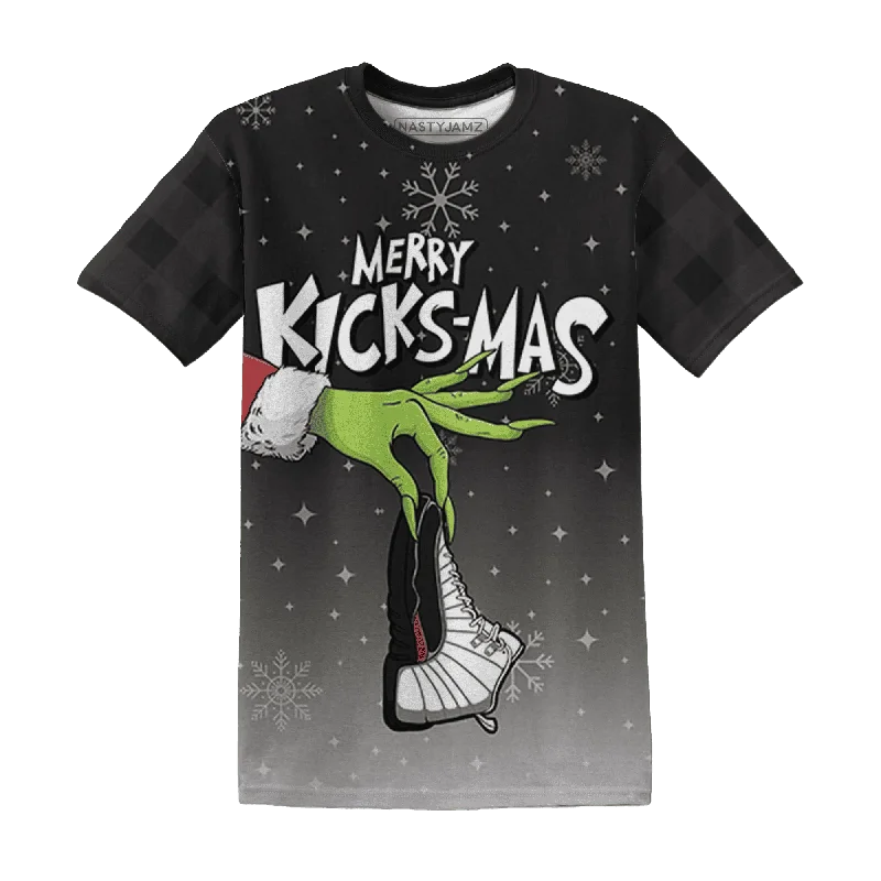 Urban-Inspired Unisex Fashion Trends New Styles Just In Retro Red Taxi 12s NastyJamz T-Shirt Match Merry Kicksmas All-Over Print