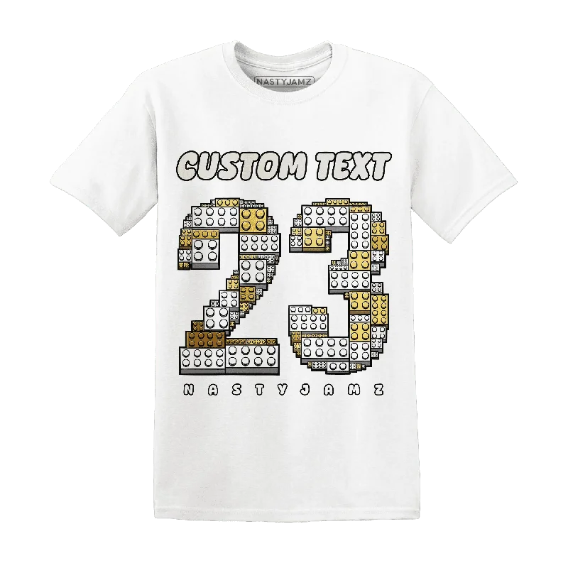 Minimalist Unisex Wardrobe Must-Haves Style Upgrade NastyJamz Sail 4s T-Shirt Match Number 23 Custom Text