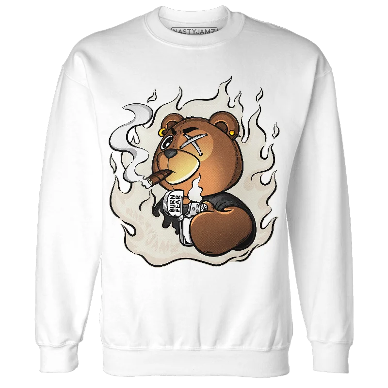 Functional And Stylish Unisex Wear Sleek Style Discounts NastyJamz SE Sail 5s Sweatshirt Match BER Burn Fear