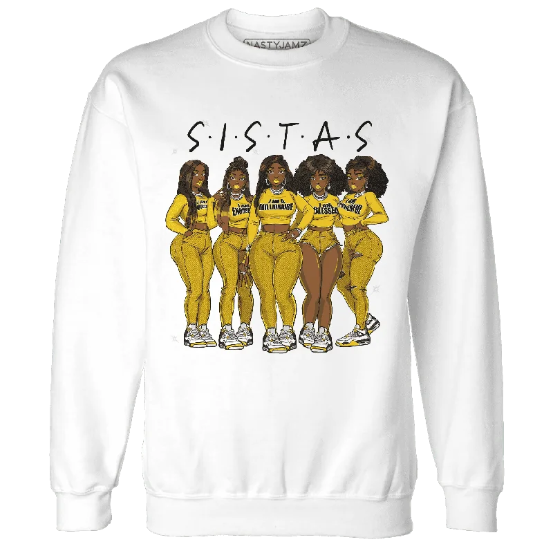 Sleek And Stylish Unisex Outerwear Quick Grab Deals NastyJamz Vivid Sulfur 4s Sweatshirt Match Sistas Melanin Girl