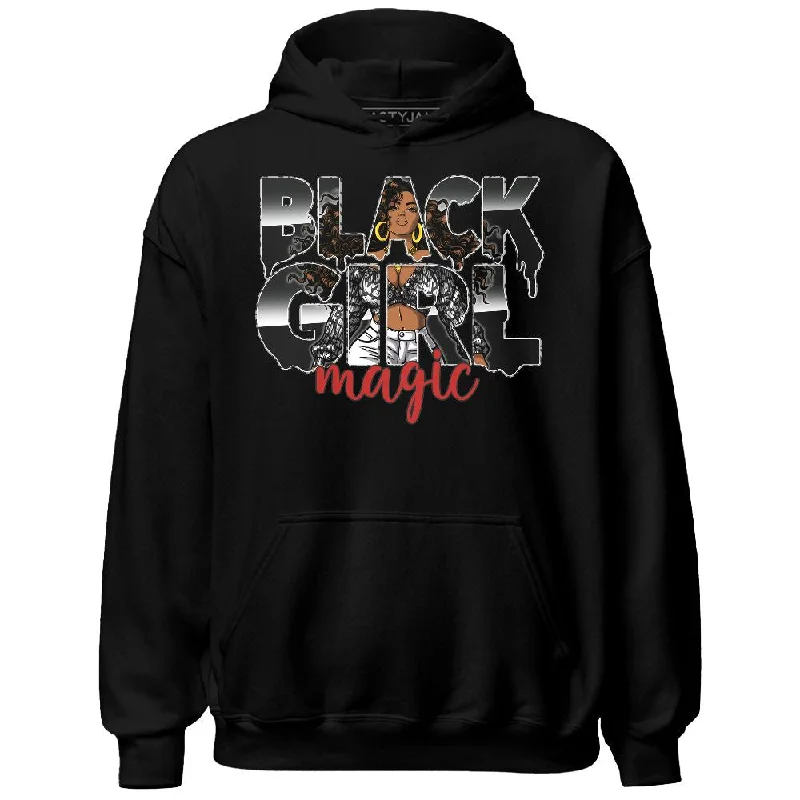 Chic And Contemporary Unisex Clothing Choices High-End Style Discounts Black Cement 3s NastyJamz Hoodie Match Black Girl Magic