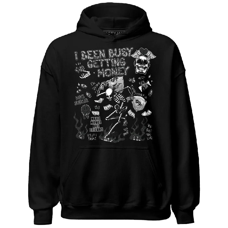 Urban-Inspired Unisex Fashion Pieces Refined Fashion Sale Black Cement 3s NastyJamz Hoodie Match Busy Getting Money Skull