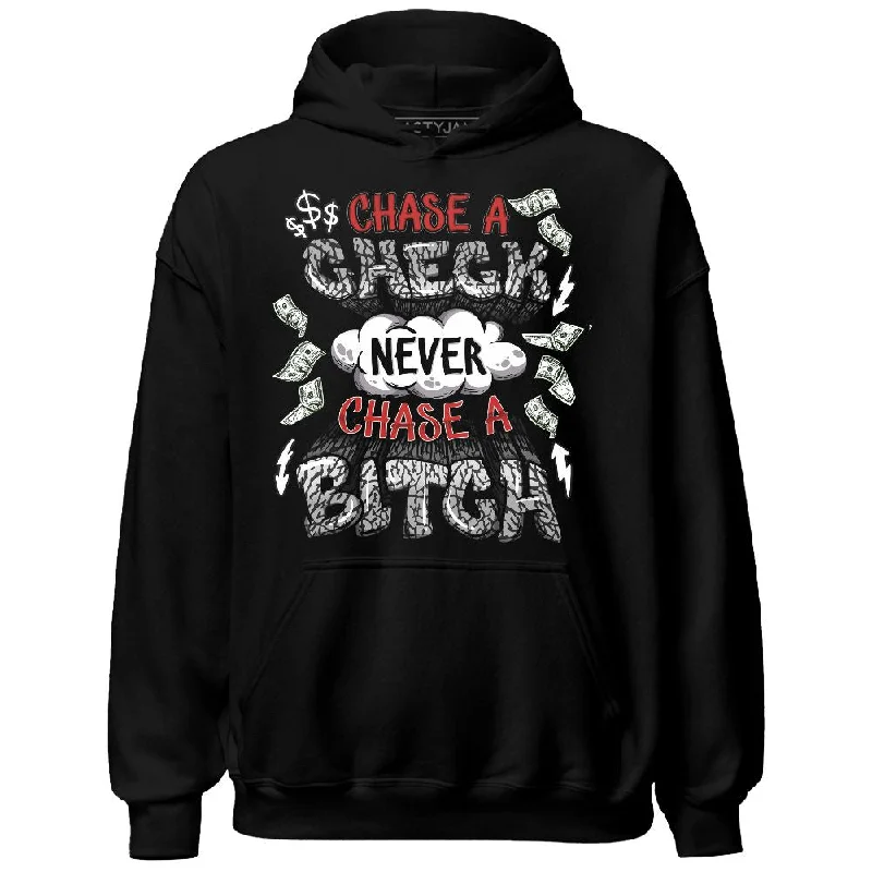 Casual Yet Sophisticated Unisex Fashion Laid-Back Fashion Offers Black Cement 3s NastyJamz Hoodie Match Chase A Check