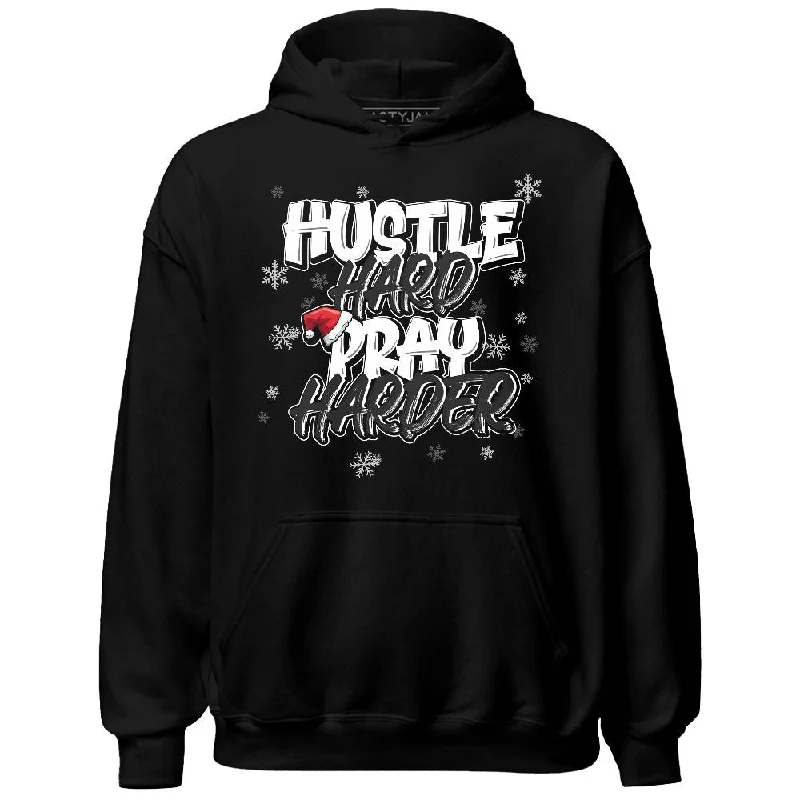 Modern Unisex Streetwear Outfits Stylish Savings Black Toe 14s NastyJamz Hoodie Match Pray Harder