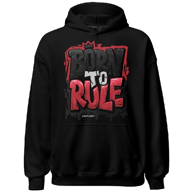 Oversized Unisex Fashion Pieces New Arrivals Bred Velvet 11s NastyJamz Hoodie Match Born To Rule