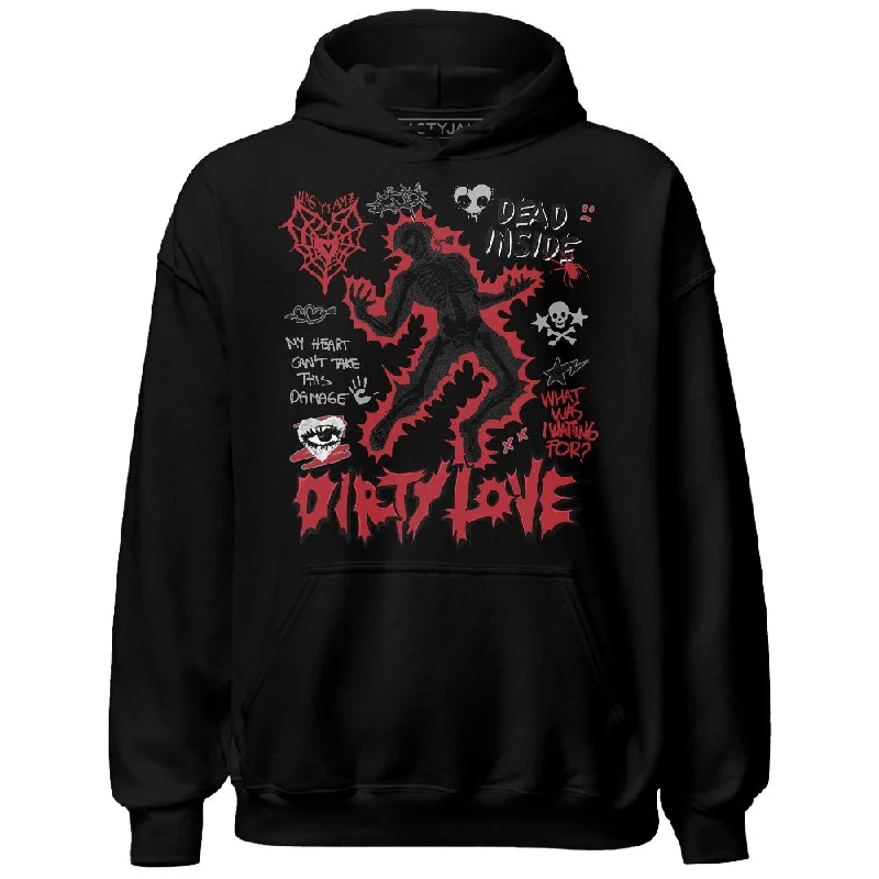 Casual And Trendy Unisex Fashion Staples Limited Stock, Big Sale Bred Velvet 11s NastyJamz Hoodie Match Dirty Love Skull