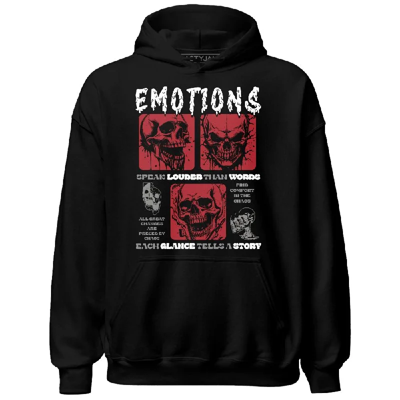 Effortless And Modern Unisex Dressing New Season Fashion Preview Bred Velvet 11s NastyJamz Hoodie Match Emotions Skull