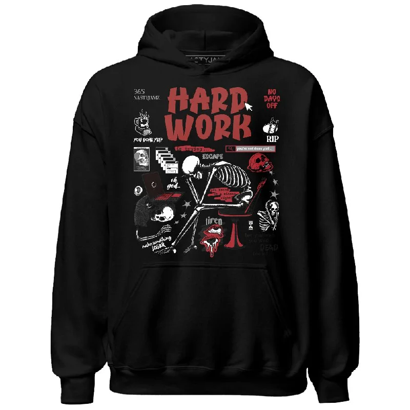 Bold And Trendy Gender-Neutral Outfits Hot Items Bred Velvet 11s NastyJamz Hoodie Match Hard Work