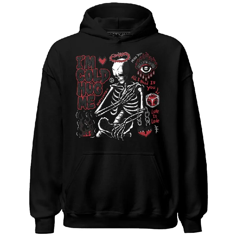 Urban Unisex Fashion Outfits Discover Now Bred Velvet 11s NastyJamz Hoodie Match Im Cold Hug Me