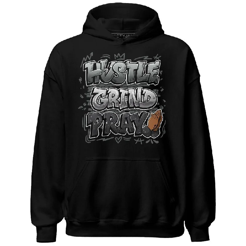 Modern Unisex Wardrobe Staples Fashion Deal Fear 4s NastyJamz Hoodie Match Hustle Grind Pray