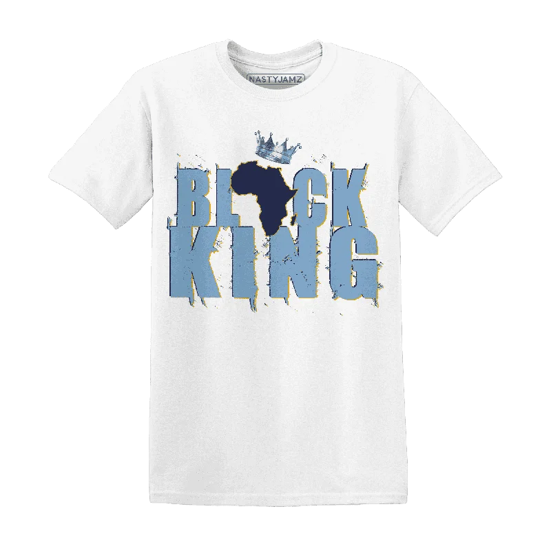 Comfortable Gender-Free Fashion Choices High-End Style Discounts NastyJamz First In Flight 1s T-Shirt Match Black King Crown