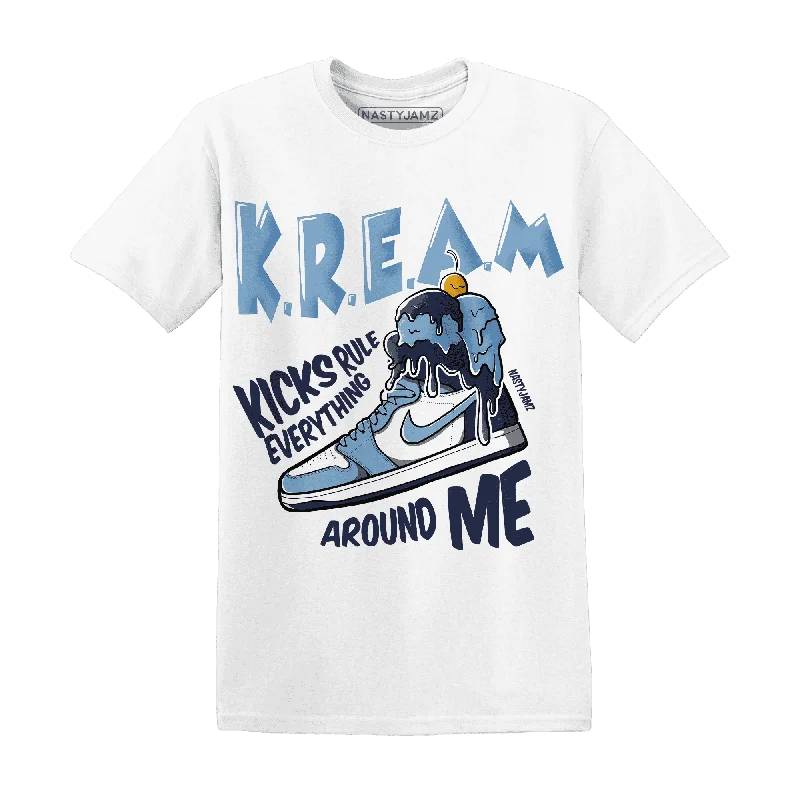 Unisex Casual Wear For All Seasons Break Fashion Norms NastyJamz First In Flight 1s T-Shirt Match Kream Sneaker