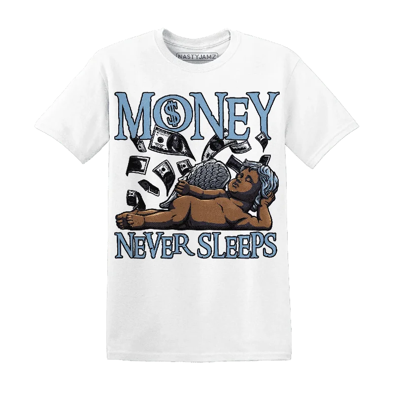 High-Quality Unisex Fashion Basics Summer Fashion NastyJamz First In Flight 1s T-Shirt Match Money Never Sleeps