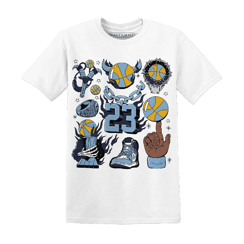 Urban-Inspired Unisex Fashion Trends Stylish Deals NastyJamz First In Flight 1s T-Shirt Match Neclaces Number 23