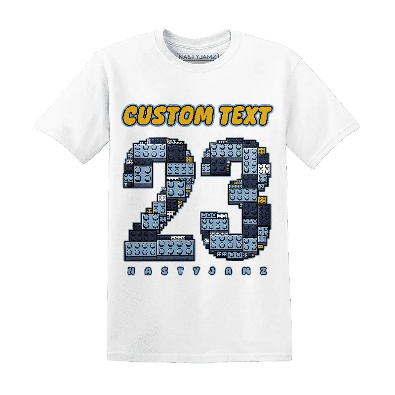 Oversized Unisex Fashion Pieces On-Trend Fashion Offers NastyJamz First In Flight 1s T-Shirt Match Number 23 Custom Text