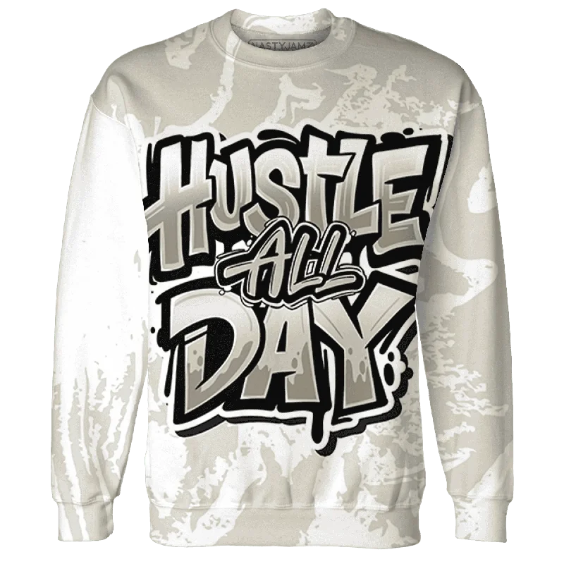 Urban-Inspired Unisex Fashion Pieces Luxury Fashion NastyJamz Gratitude 11s Sweatshirt Match Hustle All Day All-Over Print