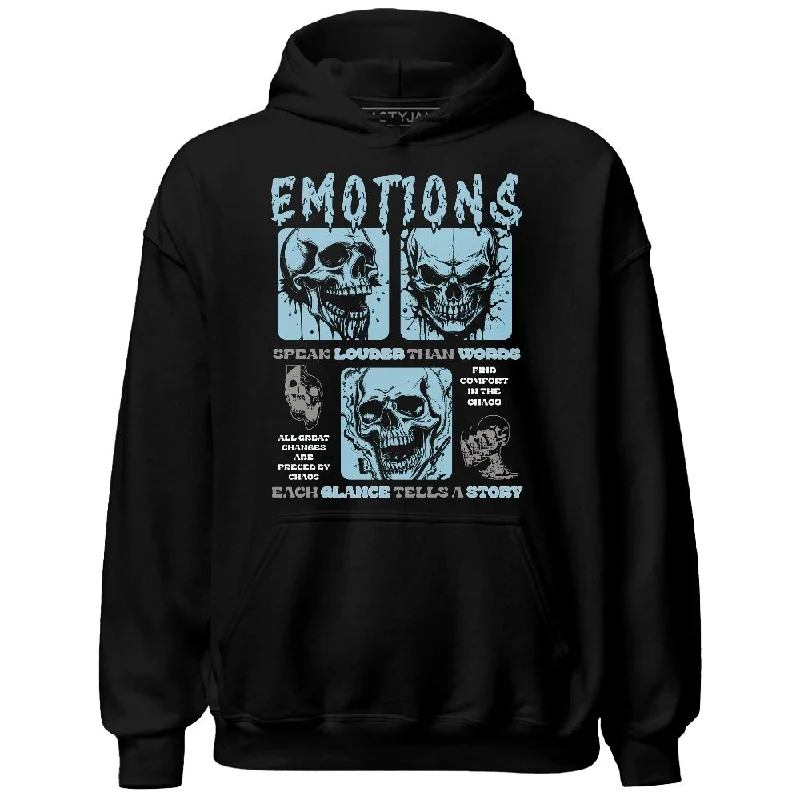 Sustainable Gender-Neutral Apparel Spring Fashion Legend Blue 11s NastyJamz Hoodie Match Emotions Skull