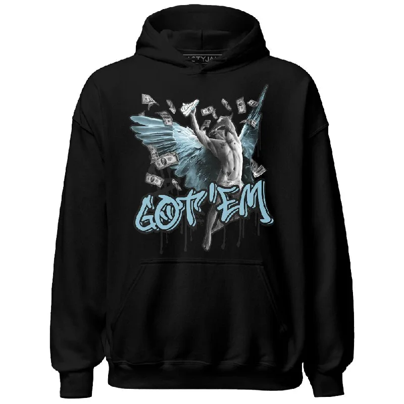 Oversized And Relaxed Unisex Fashion Winter Warehouse Sale Legend Blue 11s NastyJamz Hoodie Match Got Em Angel