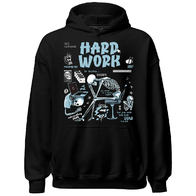 Fashion-Forward Unisex Apparel Save Big Legend Blue 11s NastyJamz Hoodie Match Hard Work