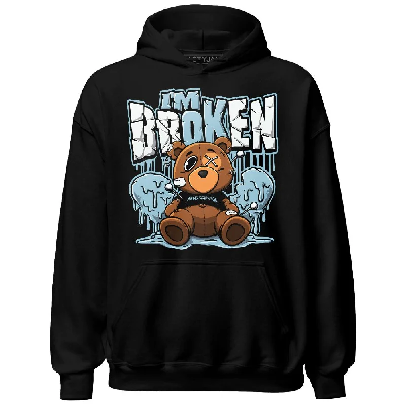 Classic And Timeless Unisex Style Embrace New Fashion Legend Blue 11s NastyJamz Hoodie Match Im Broken BER