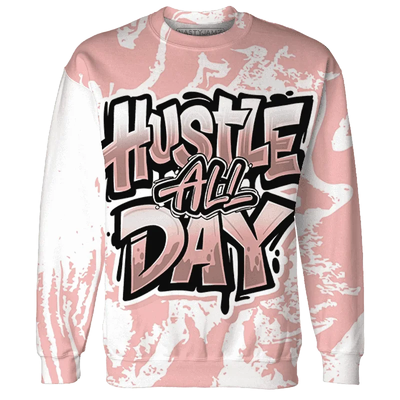 Stylish Unisex Outfit Ideas Daily Deals NastyJamz Low Legend Pink 11s Sweatshirt Match Hustle All Day All-Over Print