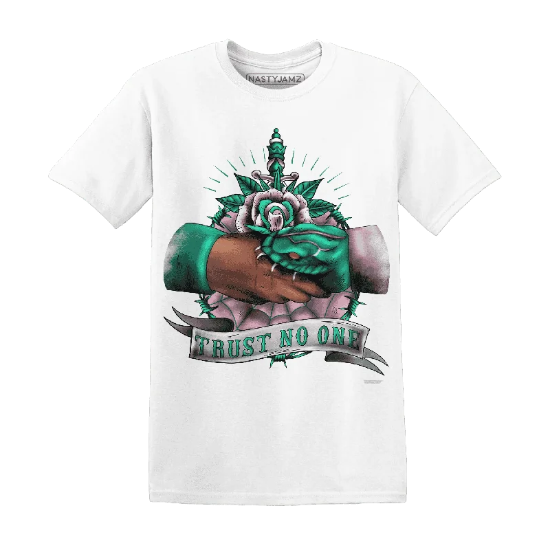 Oversized Unisex Apparel For Effortless Style Limited Styles NastyJamz Dunk Pink Malachite Medium Soft Low Sail T-Shirt Match Trust No One Old School