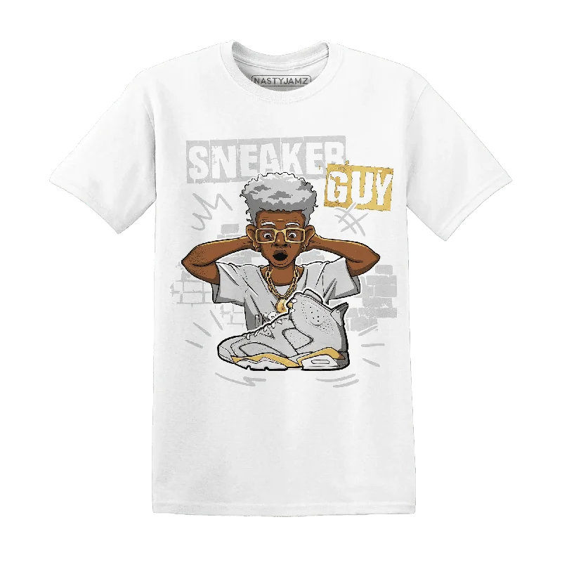 Trendy Unisex Streetwear Fashion Premium Fashion NastyJamz Paris Cement Olympics 6s T-Shirt Match Sneaker Guy Collector