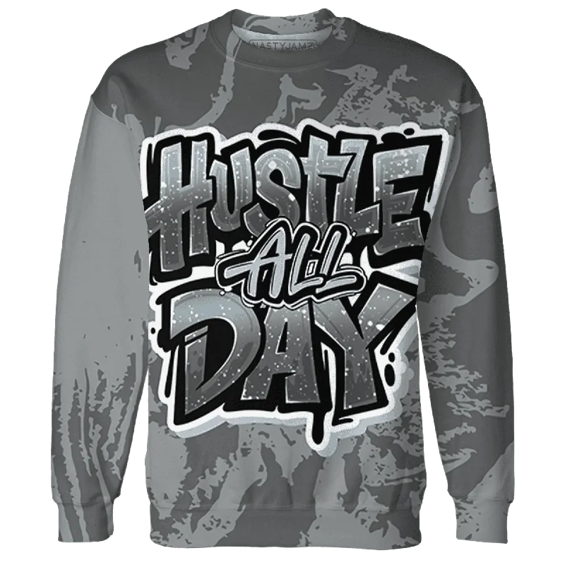 Classic Unisex Fashion Looks Classic Modern Offers NastyJamz Paris Cement Olympics 4s Sweatshirt Match Hustle All Day All-Over Print