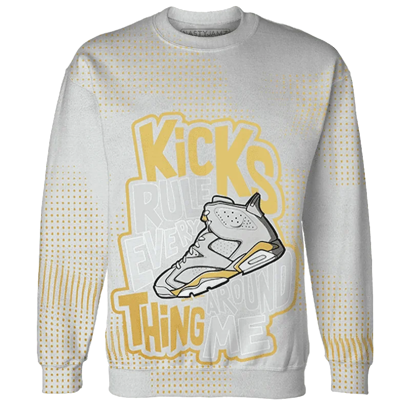 Everyday Wear For Men And Women Holiday Glam NastyJamz Paris Cement Olympics 6s Sweatshirt Match Kicks Rule All-Over Print