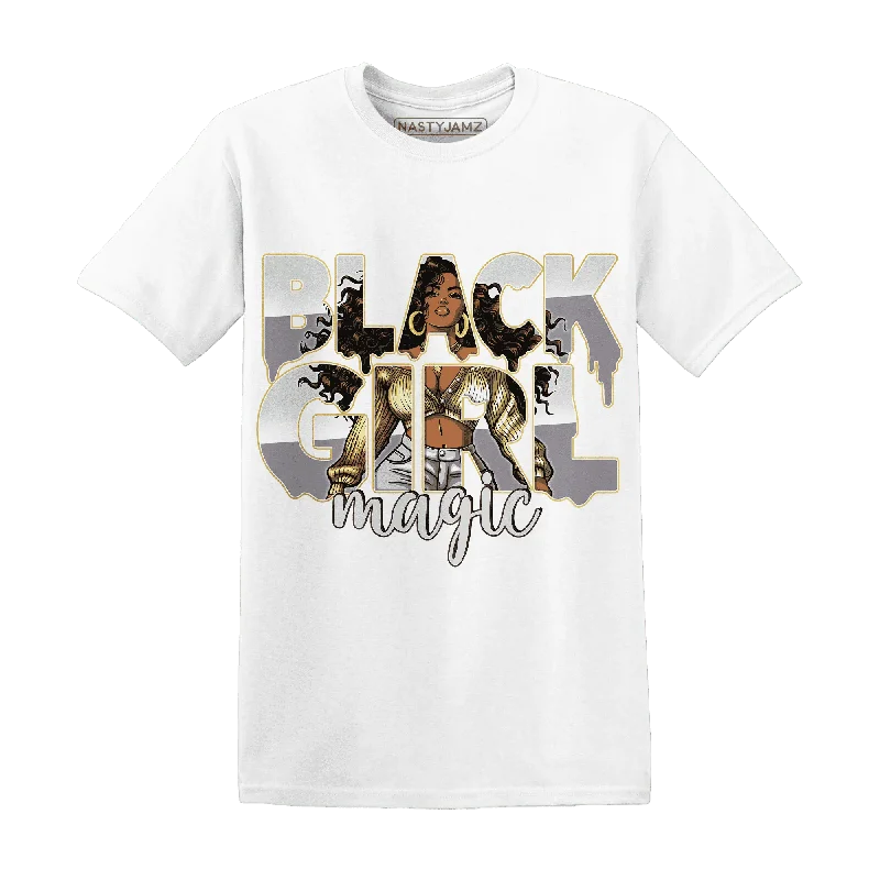 Comfortable And Stylish Unisex Outfits Discount Extravaganza NastyJamz Paris Cement Olympics 6s T-Shirt Match  Black Girl Magic