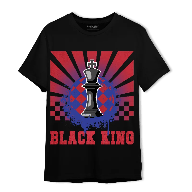 Sleek And Stylish Unisex Outerwear Bold Fashion Sales NastyJamz Playoffs 8s T-Shirt Match Black King Collection