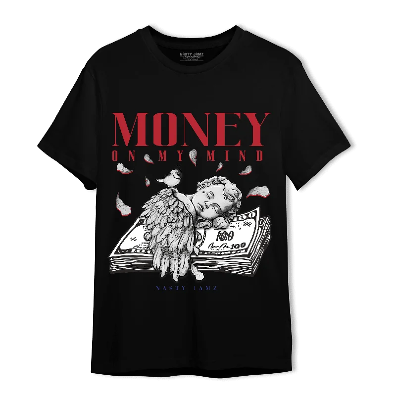 Minimalist Unisex Wardrobe Must-Haves Limited Edition NastyJamz Playoffs 8s T-Shirt Match Money On My Mind Angel