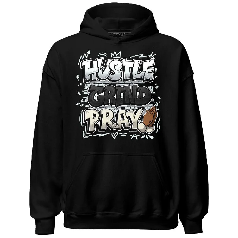 Breathable And Lightweight Unisex Wear Polished Style Deals Pure Platinum 4s NastyJamz Hoodie Match Hustle Grind Pray