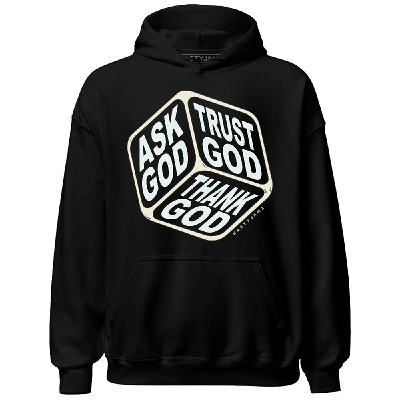 Fashion-Forward Unisex Apparel Sophisticated Street Style Offers Pure Platinum 4s NastyJamz Hoodie Match Trust God